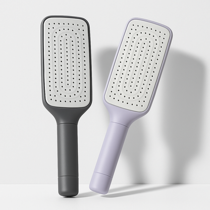 self cleaning hairbrush