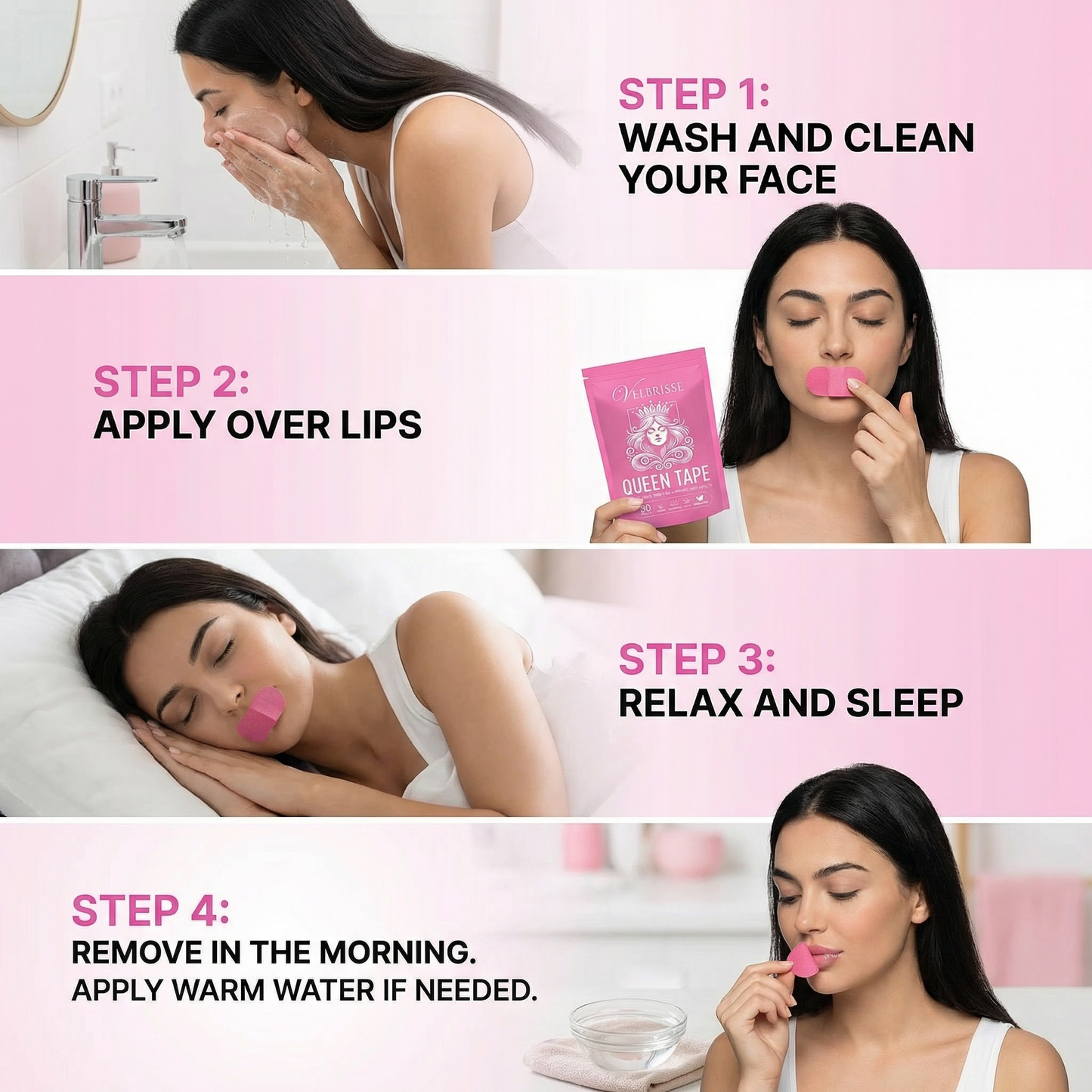 Velbrisse™ Hydrate & Rest Tape