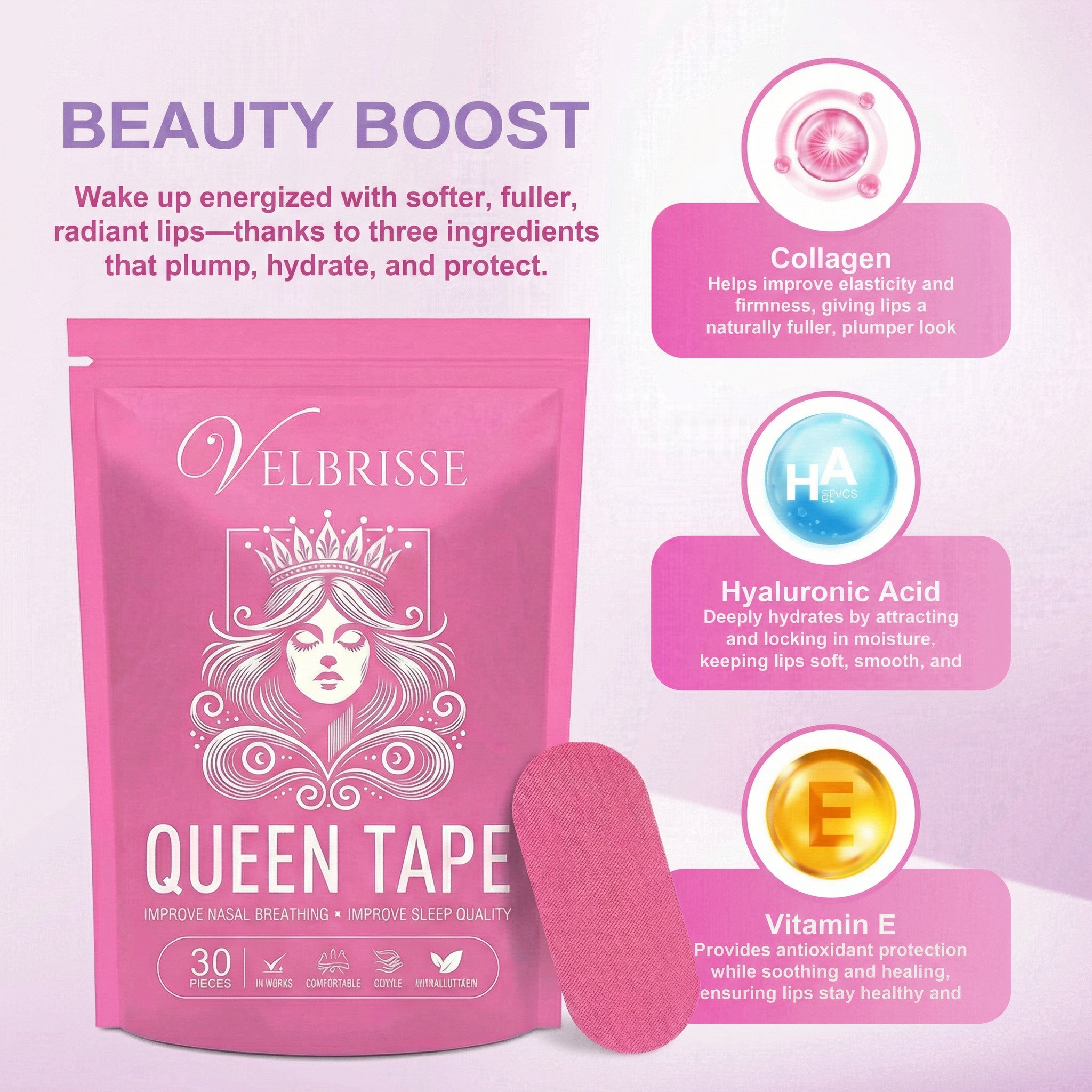Velbrisse™ Rest & Restore Tape